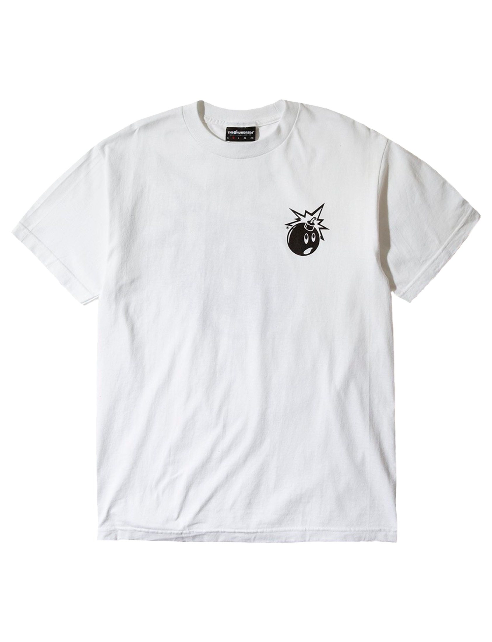 THE HUNDREDS T-Shirts Forever Simple Adam - WHITE-HUNF19P101002FOREVER-WHITE 57045