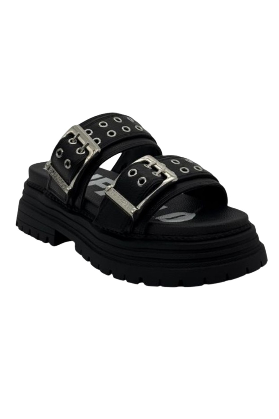 BUFFALO Σανδάλια - Πέδιλα LENNOX LOOP - ΜΑΥΡΟ-1602270-BLACK