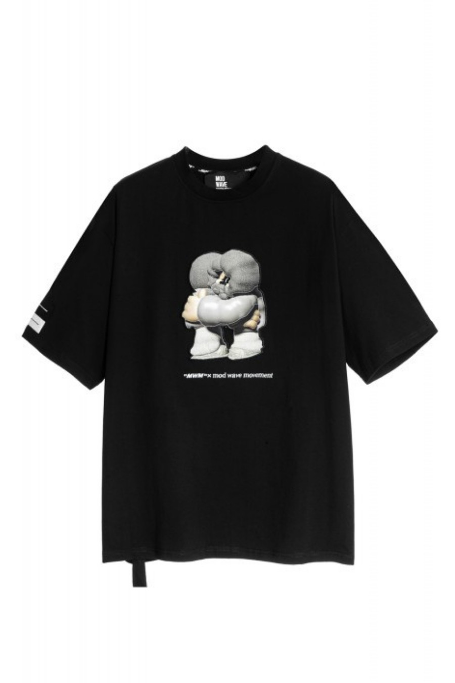 MOD WAVE MOVEMENT Unisex T-Shirt | Γκρι-MW092020086-GREY