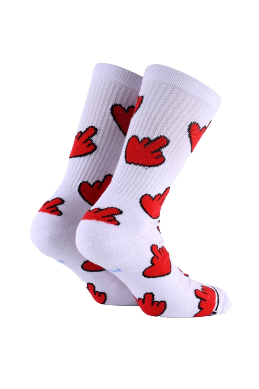 BEE UNUSUAL Κάλτσες I Love To Hate You Socks - WHITE-AS-252905-WHITE φωτογραφία