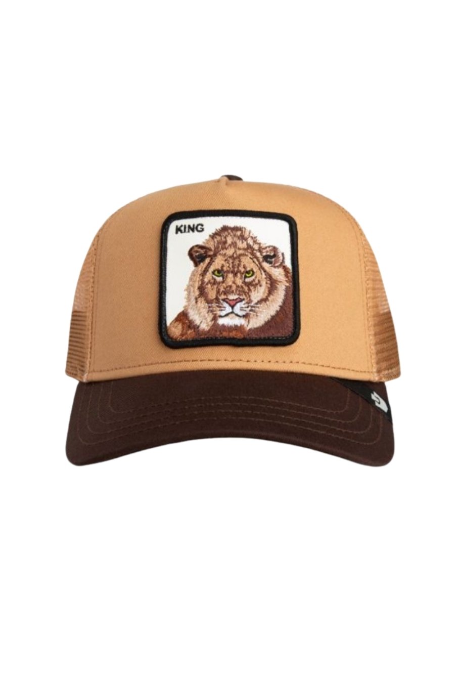 GOORIN BROS Καπέλα Baseball Cap King Trucker, Lion Camel Brown - BROWN-GB-101-2459-HEA-BROWN