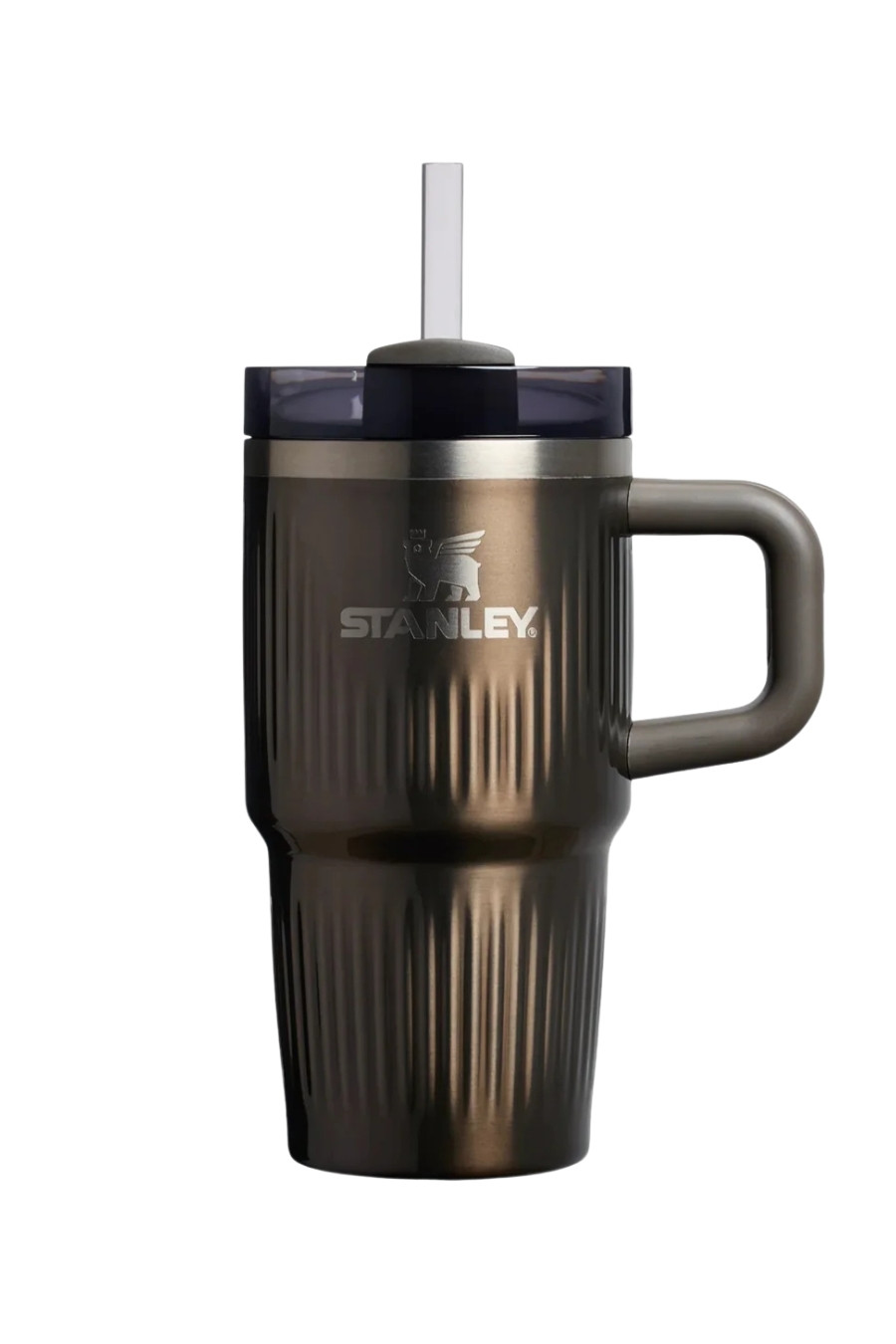 Stanley Quencher Fluted Tumbler 0.60L Gunmetal Shine-10-13004-037-GREY