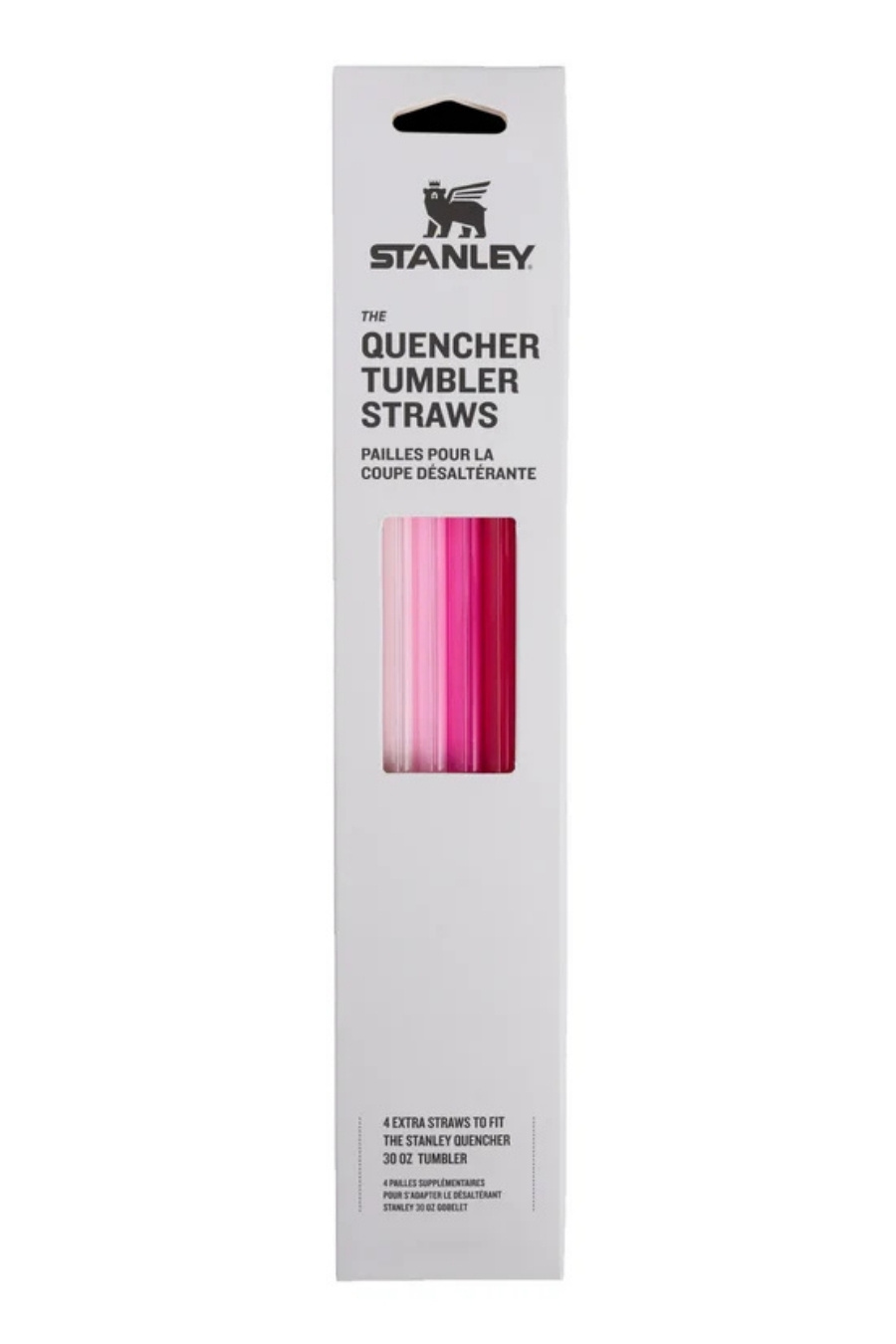 STANLEY Καλαμάκια 4-Pack - Ροζ-10-10573-047-PINK