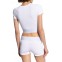 DIESEL-Γυναικείο-UFTEE-SPORT-CROPPED-T-SHIRT---WHITE