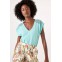 GARCIA-ΓΥΝΑΙΚΕΙΑ-T-Shirts-Q40006_ladies-T-shirt-ss---ΜΠΛΕ