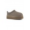 COLORS-OF-CALIFORNIA-Μπότες--Μποτάκια-EGGY-PLATFORM-BOLD-STITCHING---Taupe
