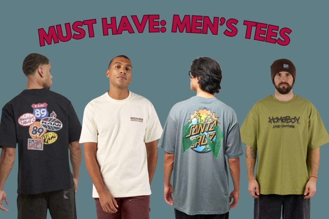 T shirts ανδρικά – Το must have item που πρέπει να έχεις!