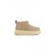 COLORS-OF-CALIFORNIA-Μπότες-wool-stitching-snk-sole---ΜΠΕΖ