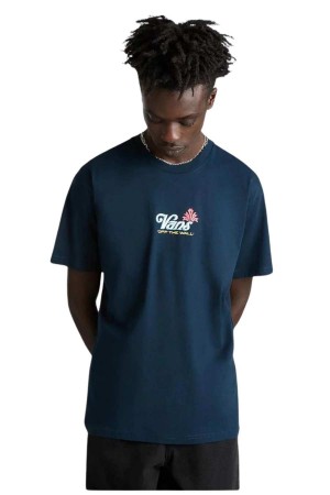 VANS T Shirts PINEAPPLE SKULL SS TEE - Μπλε