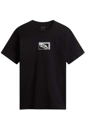 VANS T Shirts TECH BOX SS TEE - Μαύρο