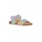 COLORS-OF-CALIFORNIA-Σανδάλια---Πέδιλα-MICROGLITTER-SANDAL-VELCRO---MULTI