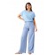 GARCIA T-Shirts E50242_ladies pullover - Μπλε