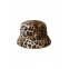 KANGOL-Cap-FAUX-FUR-BUCKET---ANIMAL-PRINT