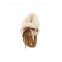 COLORS-OF-CALIFORNIA-Μπότες--Μποτάκια-Furry-sabot-real-sheepskin---BROWN
