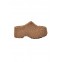 COLORS-OF-CALIFORNIA-Teddy-Fur-Clog---Καφέ