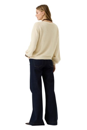 GARCIA Πουλόβερ Z0072_ladies pullover - Μπεζ