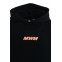 MOD WAVE MOVEMENT Φούτερ με Κουκούλα MWM TEDDY PATCH HOODIE - BLACK
