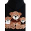 MOD WAVE MOVEMENT Φούτερ με Κουκούλα MWM TEDDY PATCH HOODIE - BLACK