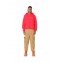 MOD WAVE MOVEMENT Φούτερ με Κουκούλα MWM TEDDY PATCH HOODIE - RED