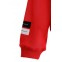 MOD WAVE MOVEMENT Φούτερ με Κουκούλα MWM TEDDY PATCH HOODIE - RED