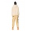 MOD WAVE MOVEMENT Φούτερ με Κουκούλα MWM TEDDY CANVAS PATCHES CROPPED HOODIE - BEIGE