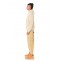 MOD WAVE MOVEMENT Φούτερ με Κουκούλα MWM TEDDY CANVAS PATCHES CROPPED HOODIE - BEIGE