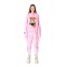 MOD WAVE MOVEMENT Φούτερ με Κουκούλα MWM TEDDY CANVAS PATCHES CROPPED HOODIE - PINK