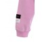 MOD WAVE MOVEMENT Φούτερ με Κουκούλα MWM TEDDY CANVAS PATCHES CROPPED HOODIE - PINK