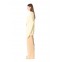 MOD WAVE MOVEMENT Φούτερ λαιμόκοψη MWM TEDDY PATCHWORK PRINT SWEATSHIRT - BEIGE