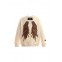 MOD WAVE MOVEMENT Φούτερ λαιμόκοψη MWM WINGS STARS SWEATSHIRT - BEIGE