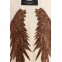 MOD WAVE MOVEMENT Φούτερ λαιμόκοψη MWM WINGS STARS SWEATSHIRT - BEIGE