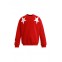 MOD WAVE MOVEMENT Φούτερ λαιμόκοψη MWM WINGS STARS SWEATSHIRT - RED