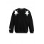 MOD WAVE MOVEMENT Φούτερ λαιμόκοψη MWM WINGS STARS SWEATSHIRT - 