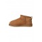 UGG-Μπότες--Μποτάκια-Classic-Ultra-Mini---CAMEL