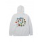 HUF-Ανδρικό-Φούτερ-με-Κουκούλα-Olympia-PO-Hoodie---Γκρι