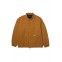 HUF-Ανδρικό-Μπουφάν-89-Twill-Coaches-Jacket-–-Καφέ