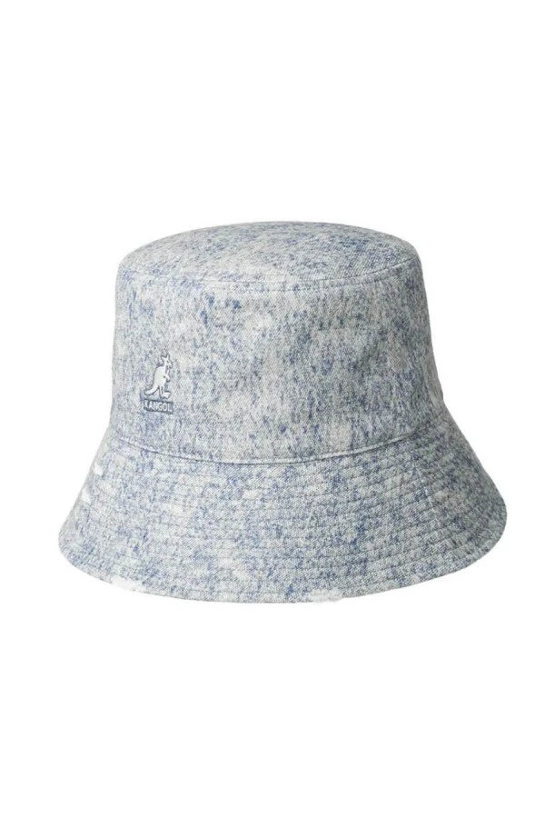 KANGOL Καπέλα WASHED DENIM BUCKET - BLUE