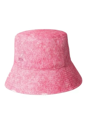 KANGOL Καπέλα WASHED DENIM BUCKET - PINK