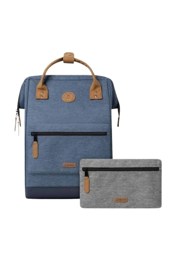 CABAIA Σακίδια πλάτης - Backpacks PARIS ADVENTURER MELANGED BAG - BLUE