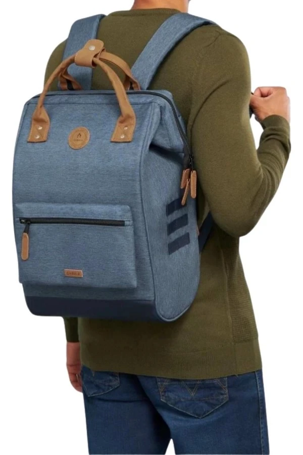 CABAIA Σακίδια πλάτης - Backpacks PARIS ADVENTURER MELANGED BAG - BLUE