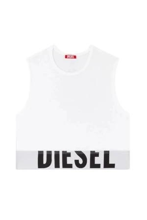 DIESEL γυναικείο tank top ADA-D-POP Tank - WHITE