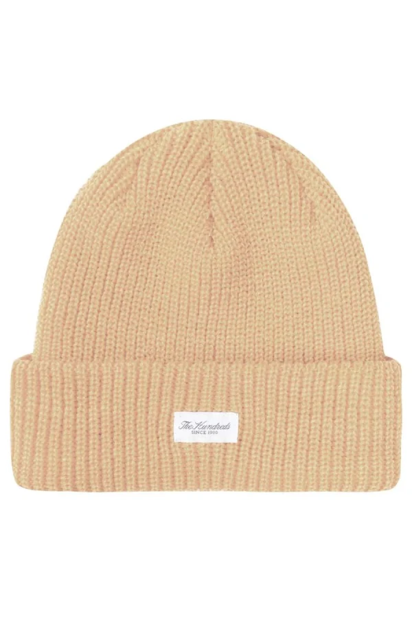 THE HUNDREDS Σκούφοι F22 Crisp Beanie - BEIGE
