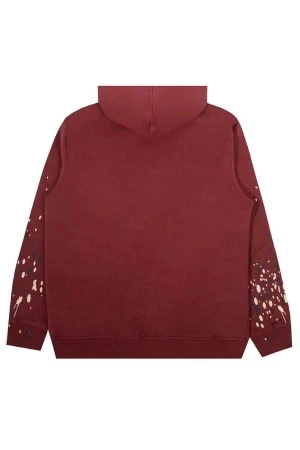 THE HUNDREDS Hoodie Bandulu Hooded Pullover - BURGUNDY