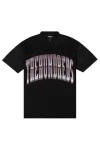 THE HUNDREDS T-Shirts Division Football Jersey - BLACK