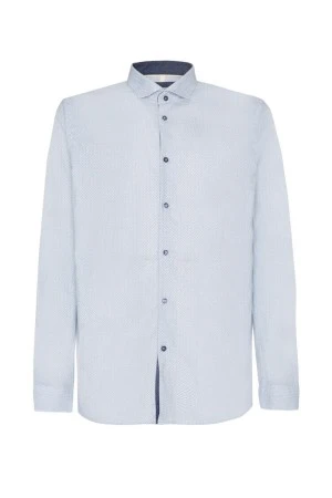 SEINSE πουκάμισο ανδρικό Camicia M/L - Γαλάζιο