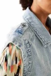 GARCIA αμάνικο τζιν μπουφάν B30292 - DENIM