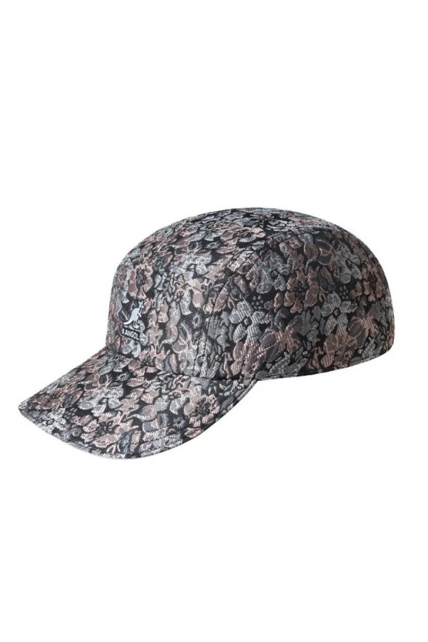 KANGOL JOCKEY CAP FLORAL JACQUARD REV 5 PANEL - MULTI