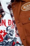 VON DUTCH T Shirts ΑΝΔΡΙΚΑ VD/1/TR/RIDE/W - Λευκό