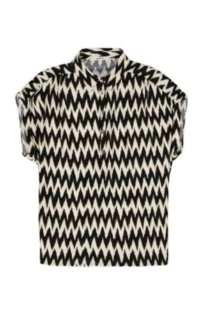 GARCIA γυναικεία μπλούζα O40036_ladies shirt ss - Μαύρο