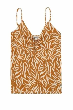 GARCIA γυναικεία μπλούζα P40220_ladies singlet - Μουσταρδί